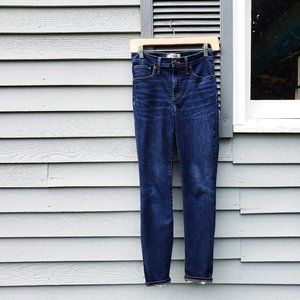 Madewell Size 25 9" Mid Rise Skinny Jeans